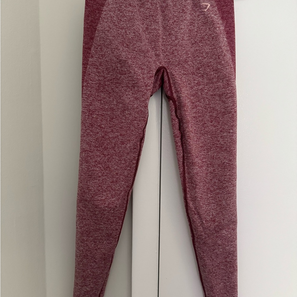 Medium Red gym shark leggings